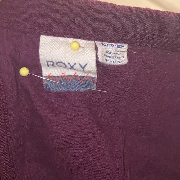Dark Purple Roxy Spaghetti Strap Dress Size XS - Picture 5 of 5